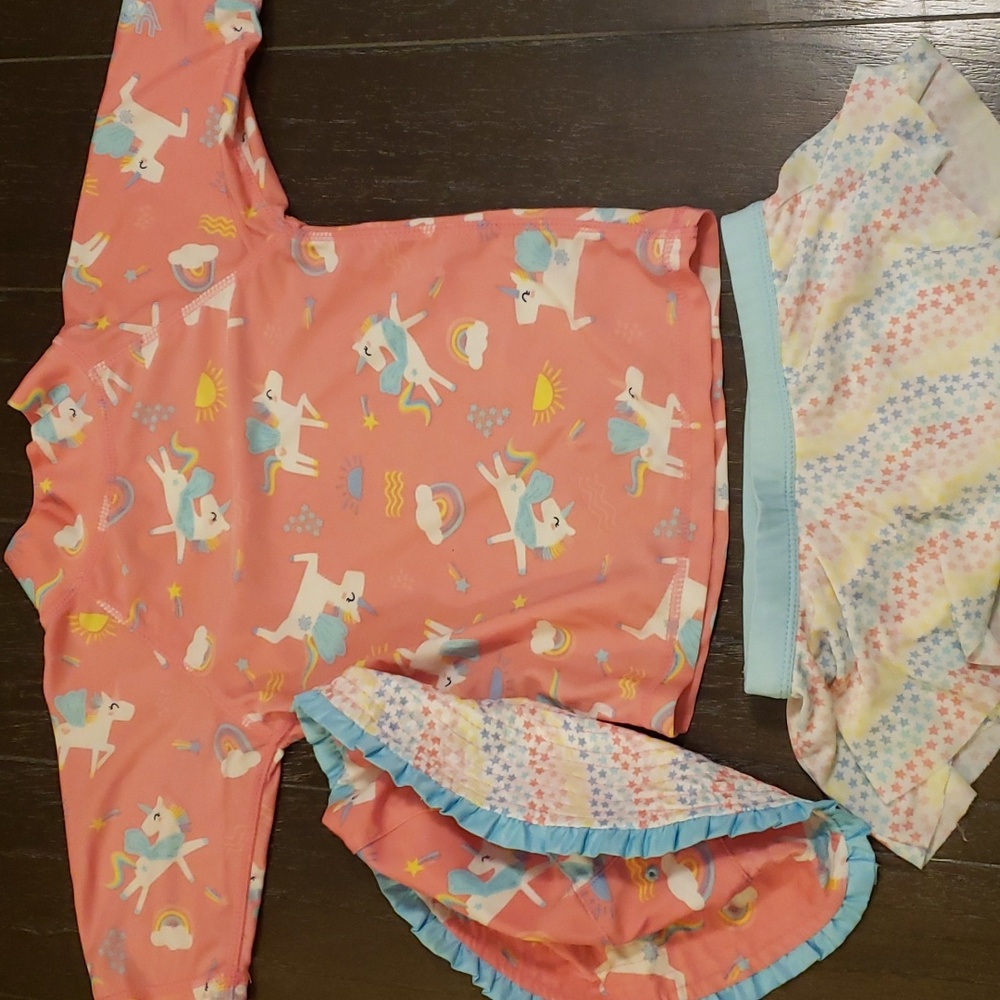 Rash guard 3 piece swim set